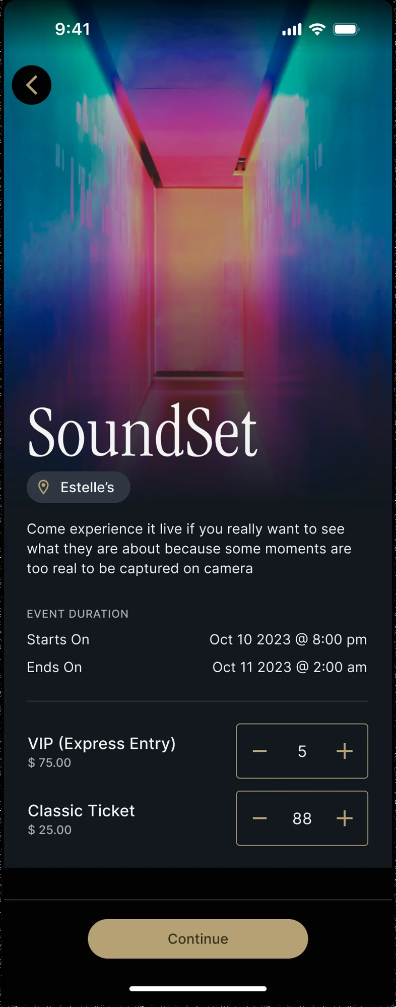 SoundSet event and tickets